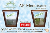 AP-Menuiserie: Remplacement du Double Vitrage 15 mm Velux